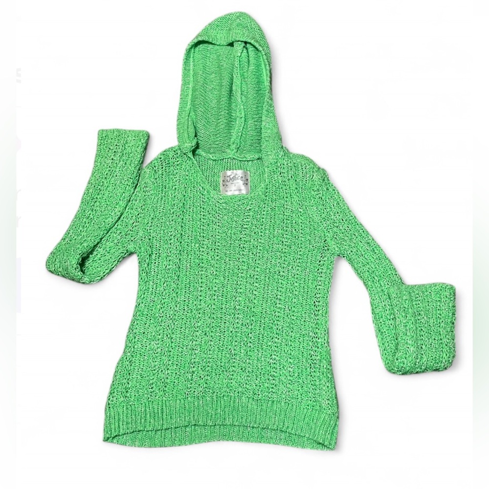 KIDS JUSTICE KNIT SPARKLE SWEATER